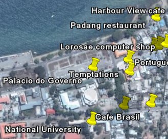Dili satellite photo example Dili satellite photo example